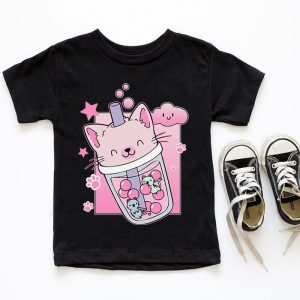 Boba Cat Boba Tea Bubble Tea Kawaii Anime Cat Kawaii Neko T Shirt 4 2