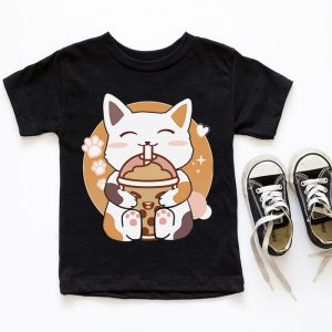 Boba Cat Boba Tea Bubble Tea Kawaii Anime Cat Kawaii Neko T Shirt 5