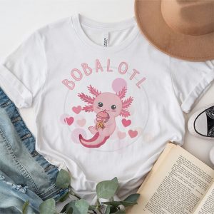 Boba Tea Bubble Tea Milk Tea Anime Axolotl T Shirt 3 3