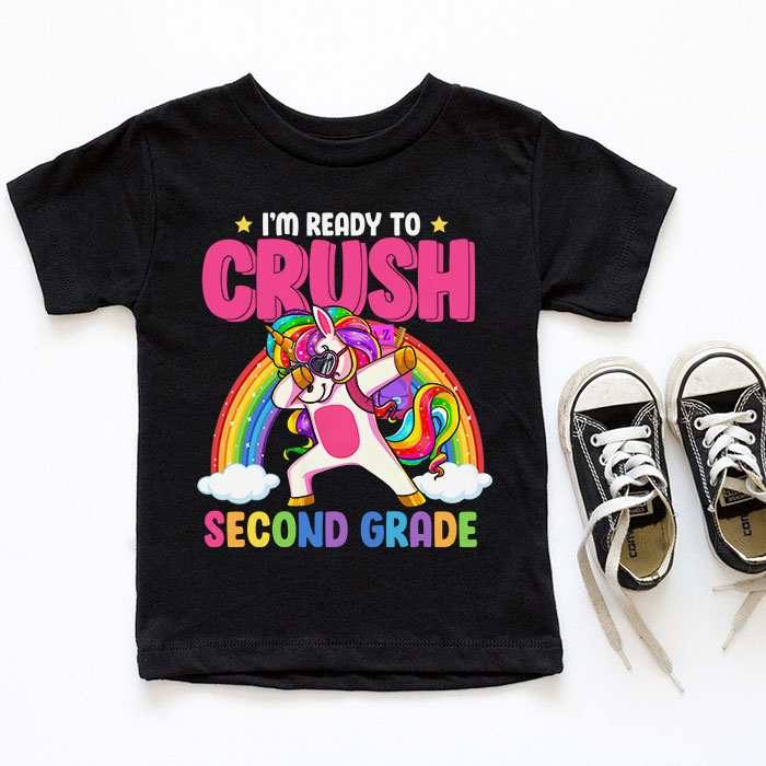 Crush-2ND-GRADE-Dabbing-Unicorn-Back-to-School-Girls-Gift-T-Shirt-A-6 Crush 2ND GRADE Dabbing Unicorn Back to School Girls Gift T Shirt A 6