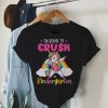 Crush Kindergarten Dabbing Unicorn Back to School Girls Gift T-Shirt