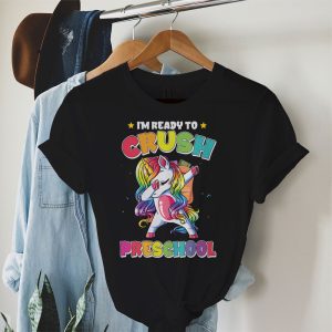 Back To School 2023 Crush Preschool Unicorn Girls Gift T-Shirt 3