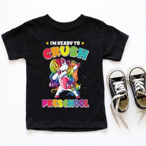 Crush Preschool Dabbing Unicorn Back to School Girls Gift T Shirt c 6