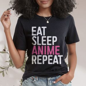 Eat Sleep Anime Gaming Repeat Kawaii Otaku Anime Manga T-Shirt