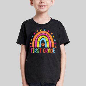 First Grade Rainbow Girls Boys Teacher Team 1st Grade Squad T Shirt 2 1