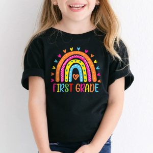 First Grade Rainbow Girls Boys Teacher Team 1st Grade Squad T Shirt 3 1