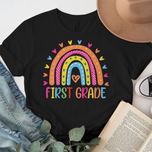 First Grade Rainbow Girls Boys Teacher Team 1st Grade Squad T Shirt 4 1