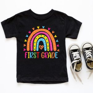 First Grade Rainbow Girls Boys Teacher Team 1st Grade Squad T Shirt 7 1