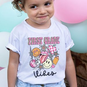 First Grade Vibes 1st Grade Team Retro 1st Day Of School T Shirt 2 1