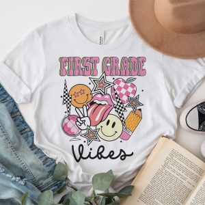 First Grade Vibes 1st Grade Team Retro 1st Day Of School T Shirt 3 1