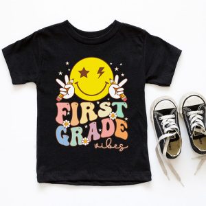 First Grade Vibes 1st Grade Team Retro 1st Day Of School T Shirt 6 2