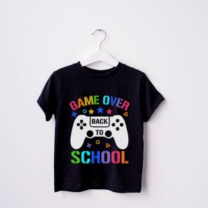 Game Over Back To School Funny First Day School Kids Boys T Shirt 4 2