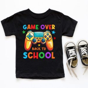 Game Over Back To School Funny First Day School Kids Boys T Shirt 5 1