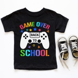 Game Over Back To School Funny First Day School Kids Boys T Shirt 5 2