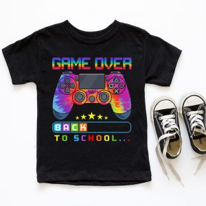 Game Over Back To School Funny First Day School Kids Boys T Shirt 5