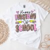 Happy First Day Of School Leopard Back To School Teacher T-Shirt 3