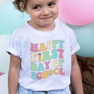 Happy First Day Of School Shirt Teachers Kids Back To School T Shirt 2 10