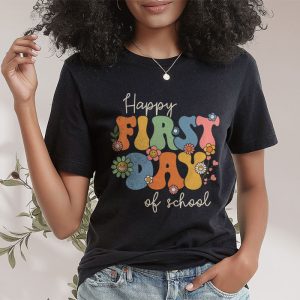Happy First Day Of School Shirt Teachers Kids Back To School T-Shirt 4