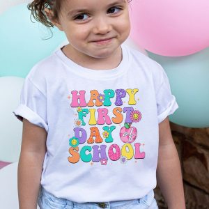 Happy First Day Of School Shirt Teachers Kids Back To School T Shirt c 2 1