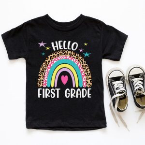 Hello 1st Grade Rainbow Back To School Teacher Student T Shirt B 6