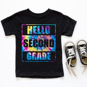 Hello 2ND Grade Teachers Students Tie Dye Back To School T Shirt 10 1