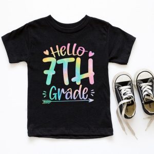 Hello 7th Grade Teachers Students Tie Dye Back To School T Shirt 10