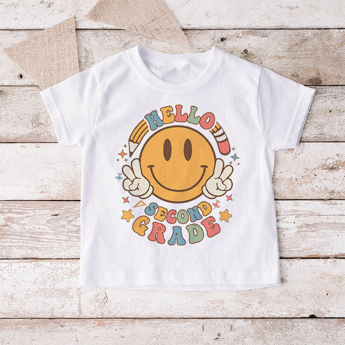 Hello-Kindergarten-Back-To-School-Groovy-Teacher-Student-T-Shirt-3-4-4 Hello Kindergarten Back To School Groovy Teacher Student T Shirt 3 4 4