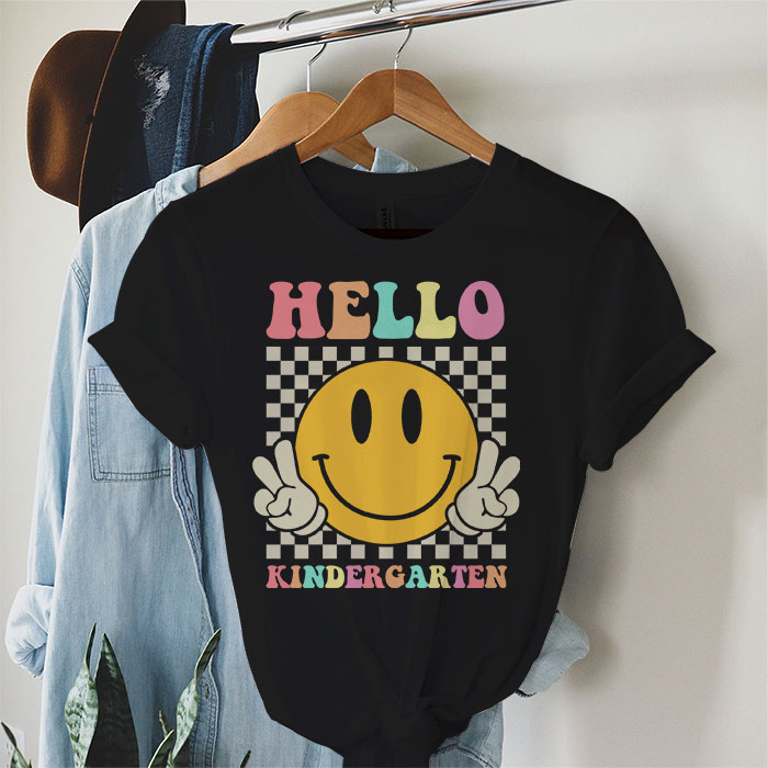 Hello-Kindergarten-Back-To-School-Groovy-Teacher-Student-T-Shirt-4-2-2 Hello Kindergarten Back To School Groovy Teacher Student T Shirt 4 2 2