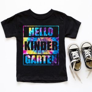 Hello Kindergarten Grade Teachers Students Tie Dye Back To School T Shirt 10 1