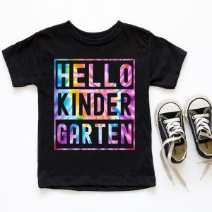 Hello Kindergarten Grade Teachers Students Tie Dye Back To School T Shirt 10 2