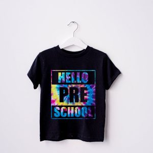 Hello Preschool Grade Teachers Students Tie Dye Back To School T Shirt 8 1