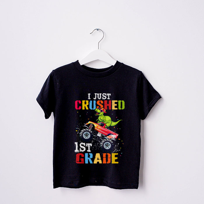 I-Just-Crushed-Kindergarten-Dinosaur-TRex-Monster-Truck-T-Shirt-d-3 I Just Crushed Kindergarten Dinosaur TRex Monster Truck T Shirt d 3