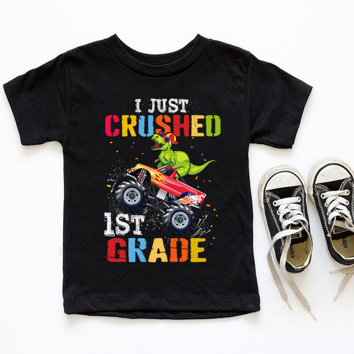 I-Just-Crushed-Kindergarten-Dinosaur-TRex-Monster-Truck-T-Shirt-d-7 I Just Crushed Kindergarten Dinosaur TRex Monster Truck T Shirt d 7
