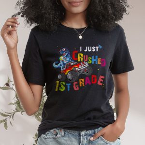 I Just Crushed Kindergarten Dinosaur TRex Monster Truck T-Shirt h