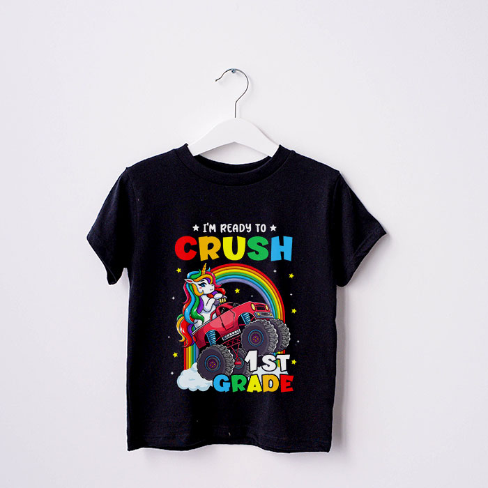 Im-Ready-To-Crush-1st-Grade-Monster-Truck-Unicorn-Girl-Kids-T-Shirt-1-4 Im Ready To Crush 1st Grade Monster Truck Unicorn Girl Kids T Shirt 1 4