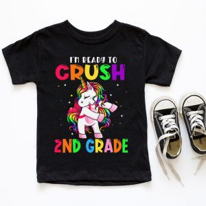 Im Ready To Crush 2nd Grade Dabbing Unicorn Back to School T Shirt A 4