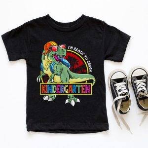 Back To School Gifts Crush Kindergarten Dinosaur T Rex T-Shirt 2 6 Im Ready To Crush Kindergarten Dinosaur T Rex Back To School T Shirt b 6