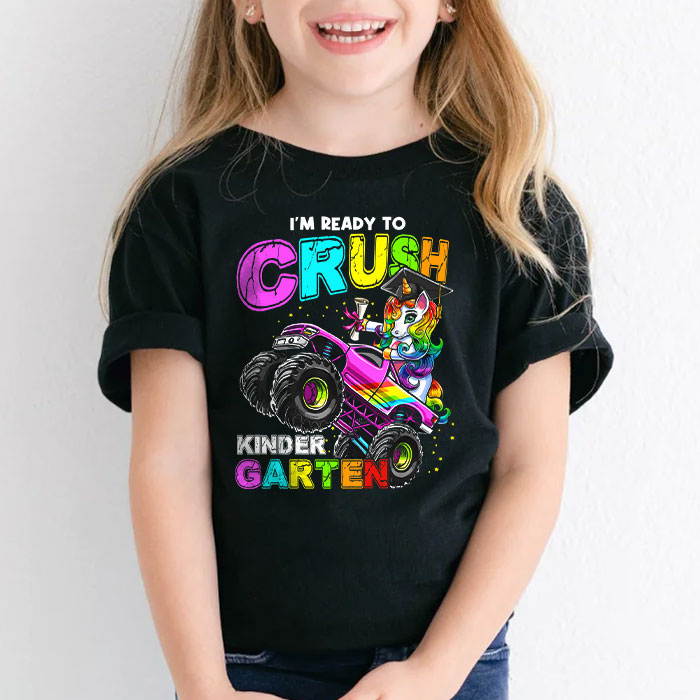 Im-Ready-To-Crush-Kindergarten-Monster-Truck-Unicorn-Girl-Kids-T-Shirt-2-2 Im Ready To Crush Kindergarten Monster Truck Unicorn Girl Kids T Shirt 2 2