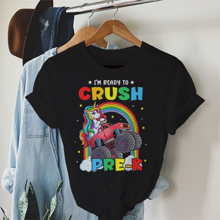 Im-Ready-To-Crush-Pre-K-Monster-Truck-Unicorn-Girl-Kids-T-Shirt-1-1 Im Ready To Crush Pre K Monster Truck Unicorn Girl Kids T Shirt 1 1