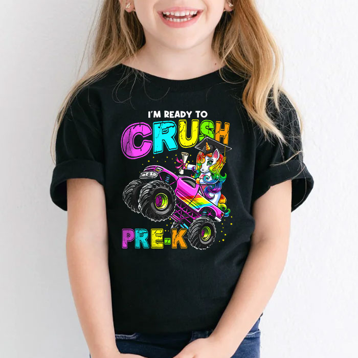 Im-Ready-To-Crush-Pre-K-Monster-Truck-Unicorn-Girl-Kids-T-Shirt-2-2 Im Ready To Crush Pre K Monster Truck Unicorn Girl Kids T Shirt 2 2