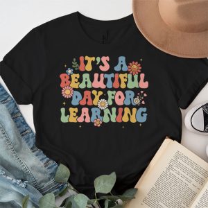 Its Beautiful Day For Learning Retro Teacher Students Women T Shirt 4 2