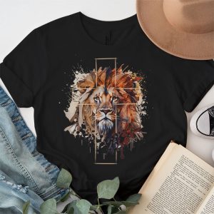 Jesus Lion of Judah T Shirt 2 2