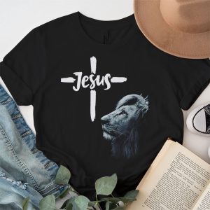 Jesus Lion of Judah T Shirt 3 1