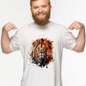 Jesus Lion of Judah T Shirt 5 1