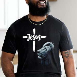 Jesus Is King Shirt Jesus Lion Of Judah Speical Gift T-Shirt 2