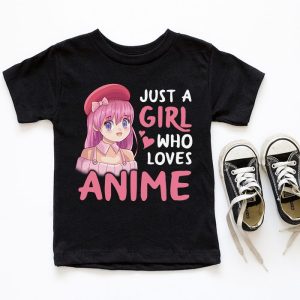 Just A Girl Who Loves Anime T Shirt 2 4