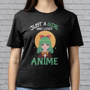 Just A Girl Who Loves Anime T Shirt 3 3