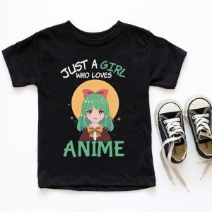 Just A Girl Who Loves Anime T Shirt 3 4