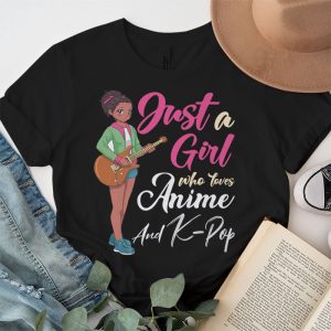 Just A Girl Who Really Loves Anime K pop South Korean Manga T Shirt 3