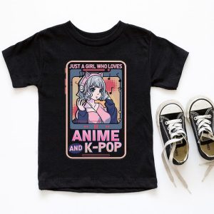 Just A Girl Who Really Loves Anime K pop South Korean Manga T Shirt 6 1